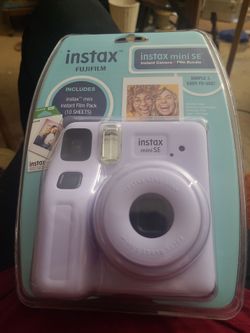 Instax fujifilm instax mini se instant camera