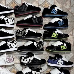 DC Graveler Court Graphic Black Shoes I Got All Sizes