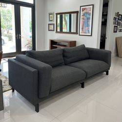 Dark Grey Large Couch