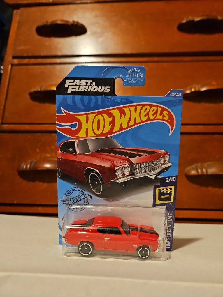2017 Hot Wheels Fast & Furious 70 Chevelle SS