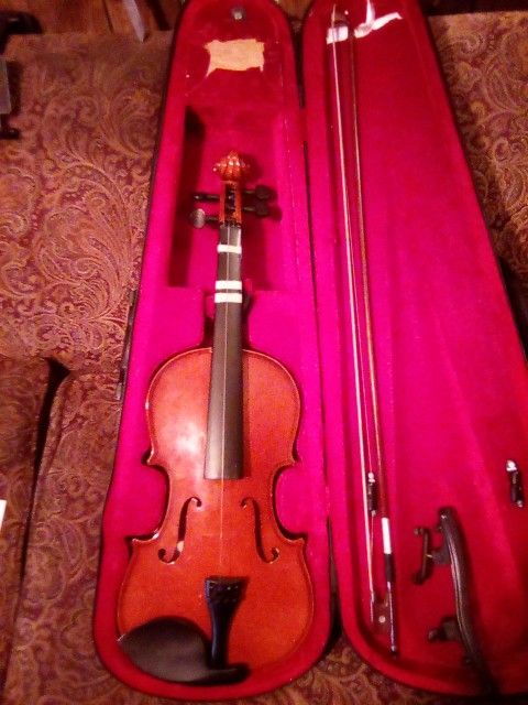 Violin With Case