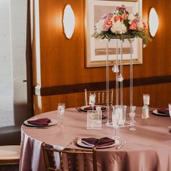 Flower stands Tall Centerpiece