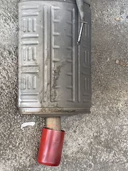 2006 Honda Accord Original Exhaust Muffler Red