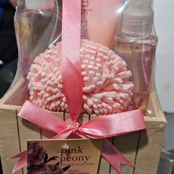 Pink Peony Bath & Body Gift Set