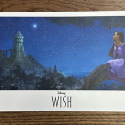 Disney Wish Commemorative Poster