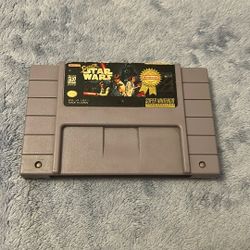 Super Star Wars Super Nintendo Game