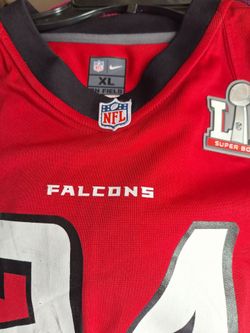 Nike Men's Atlanta Falcons  Red Jersey  Super Bowl LI
