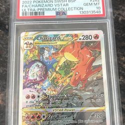 Psa 10 Charizard Vstar Upc Promo Card