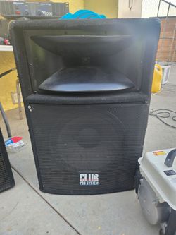 Untested Pair of Digital Audio DJ Speakers