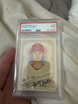 2018 Topps Allen & Ginter Shohei Ohtani RC PSA 9