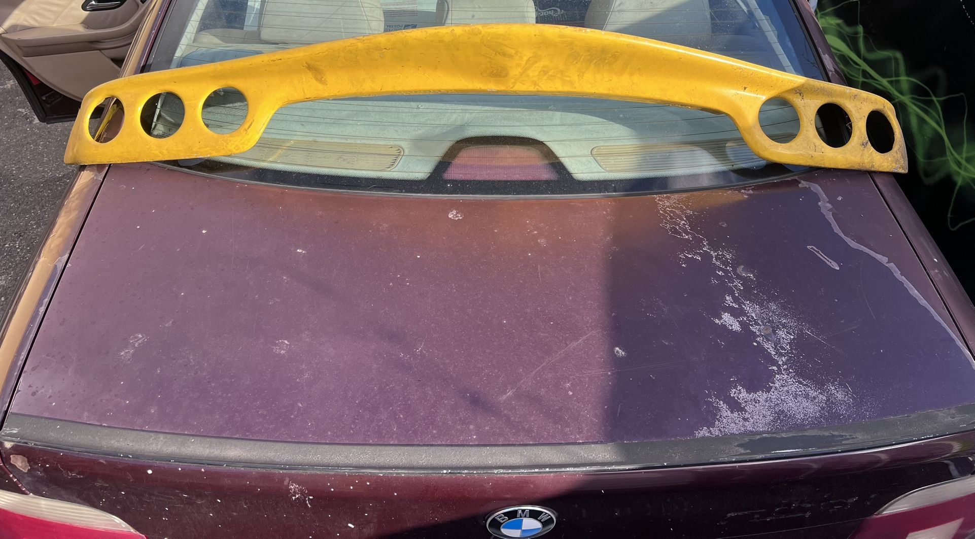 FD Mazda RX7 aftermarket tail light cover duck tail RE Style