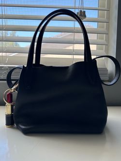 Black Mini Madewell Leather Crossbody Purse