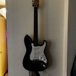 guitar and amp