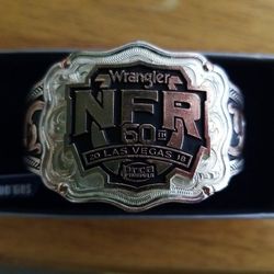NFR 60TH ANNIVERSARY CUFF MONTANA SILVER