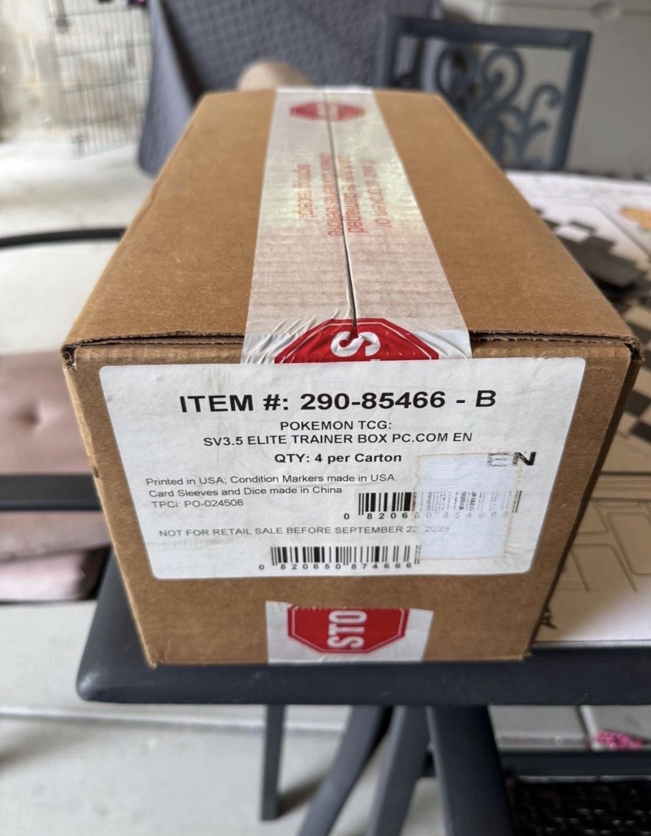 Pokemon Center 151 Elite Trainer Box Sealed Case