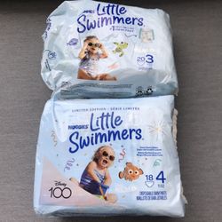 3 and 4 Swimmer Diapers