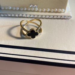 Anillo De Piedra Negra 