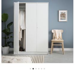 KLEPPSTAD Wardrobe with 3 doors