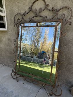 Rod iron Mirror