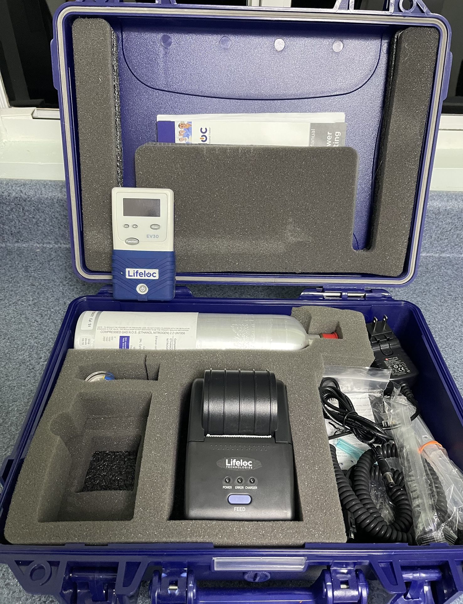 LIFELOC EV30 BREATH ALCOHOL TESTES