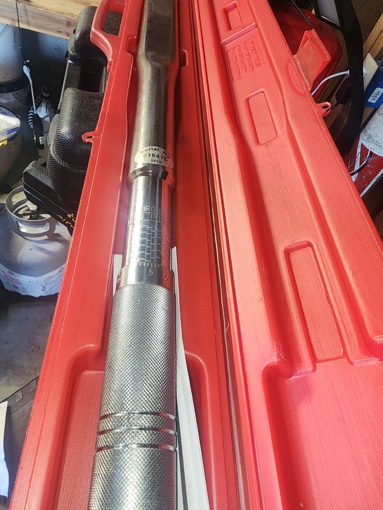 K Tool Adjustable Heavy Duty Torque Wrench
