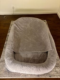 77”x51”x11” Ultra-Soft Human Size Dog Bed for People and Pet