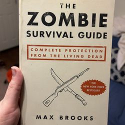 Zombie Survival Guide Signed By Max Brooks