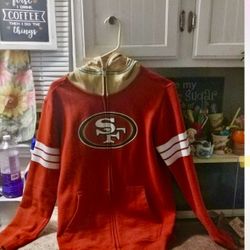 49ERS SWEAT JACKET 