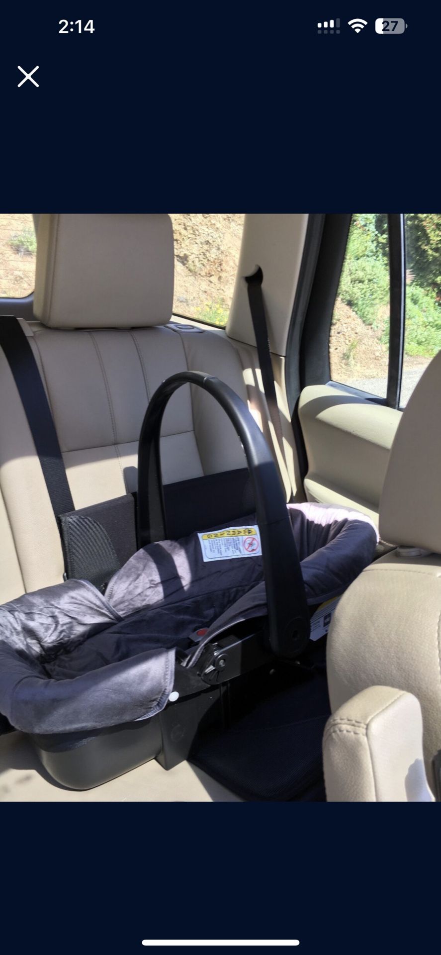 Safety First Car Seat Bed