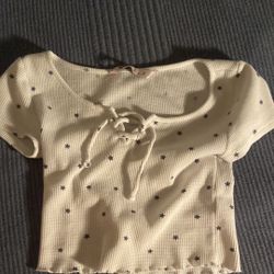 SO, White With Blue Stars, XS In Woman’s 