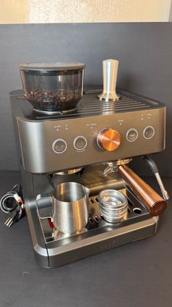 Café Espresso Machine with Built-In Grinder