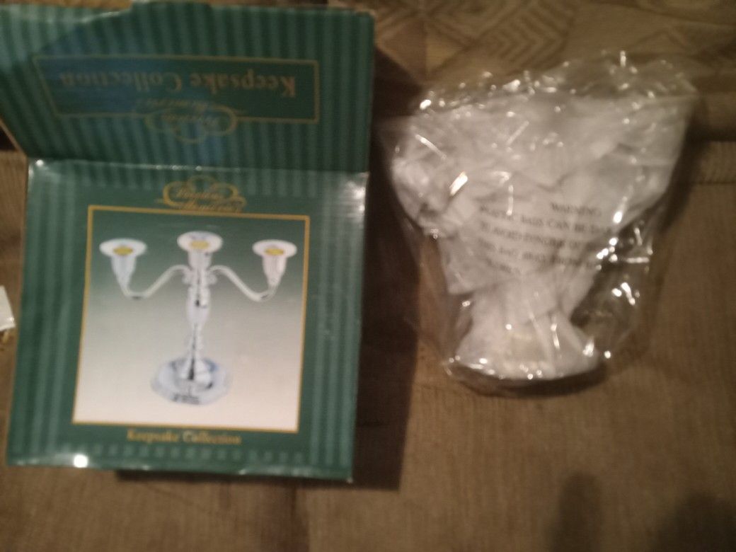 Brand New 3 Candle Holder CandelabrA