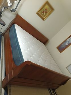 King Sleigh Bed-Complete