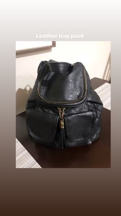 Black mini bag pack