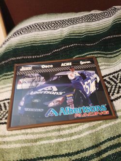 Sign Albertsons racing picher for sale