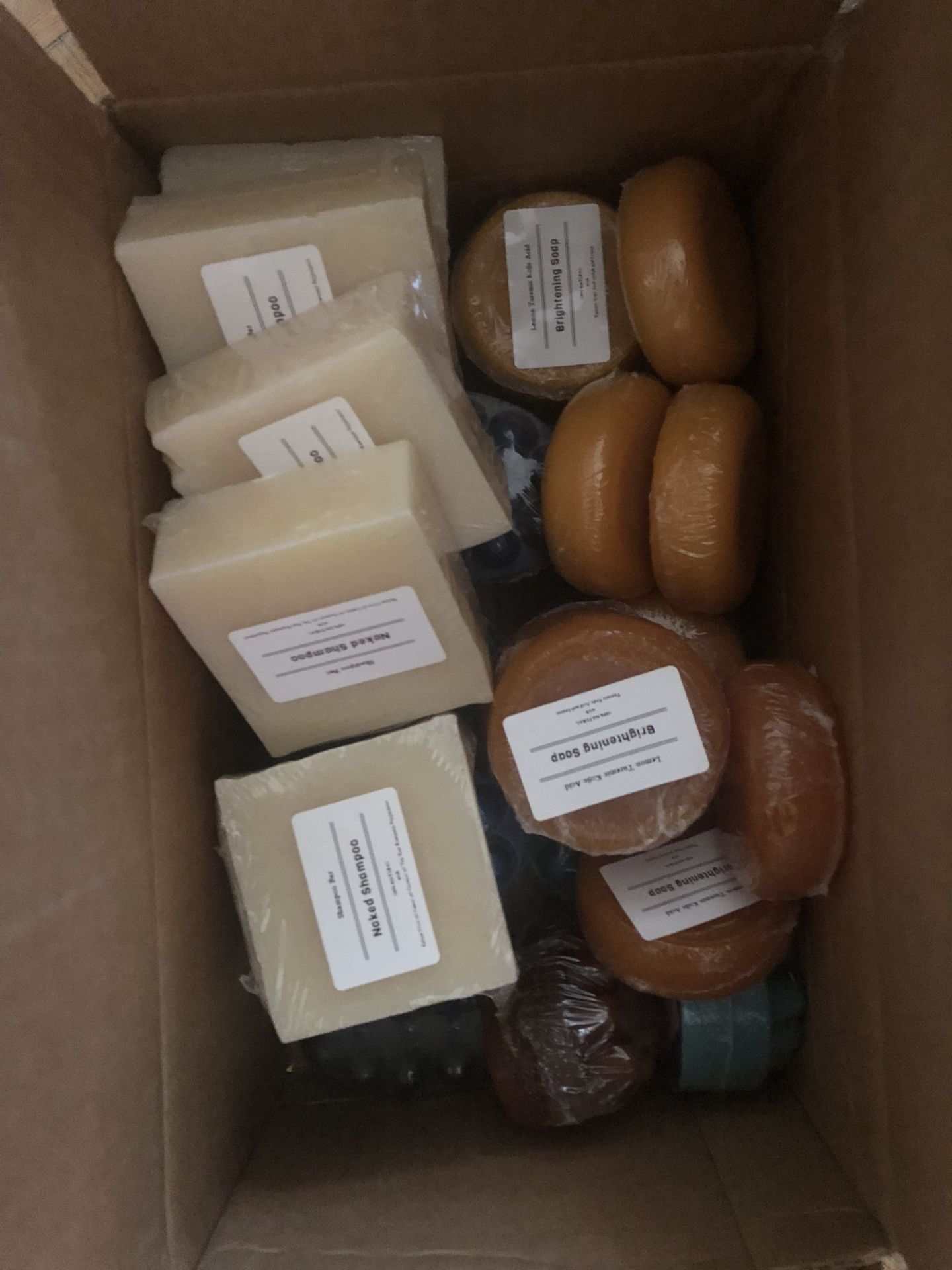 $10 for 2-Homemade Shampoo Bars And Lemon Turmeric Kojic Acid Bars