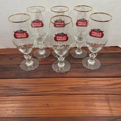  Stella Artois Glasses