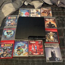 PS3 w/ Games 