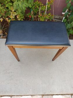 Piano bench or seat