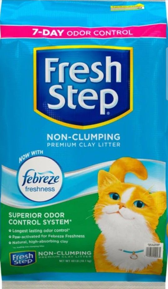 40lb Fresh Step With Febreze