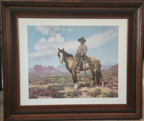 R. Brownell McGrew “Charlie Salt, Mounted” Signed Limited Edition Print #182/500
