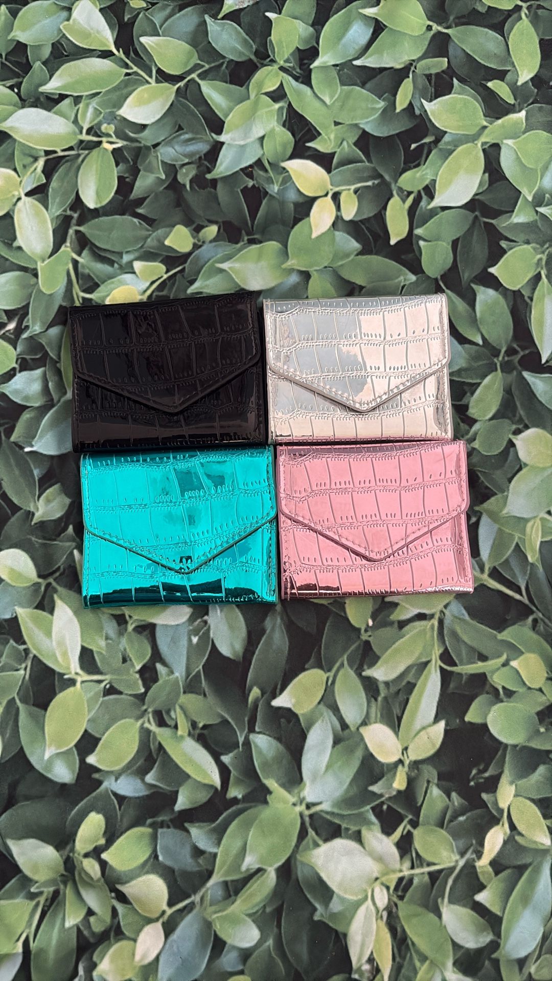 Metallic Color Wallets