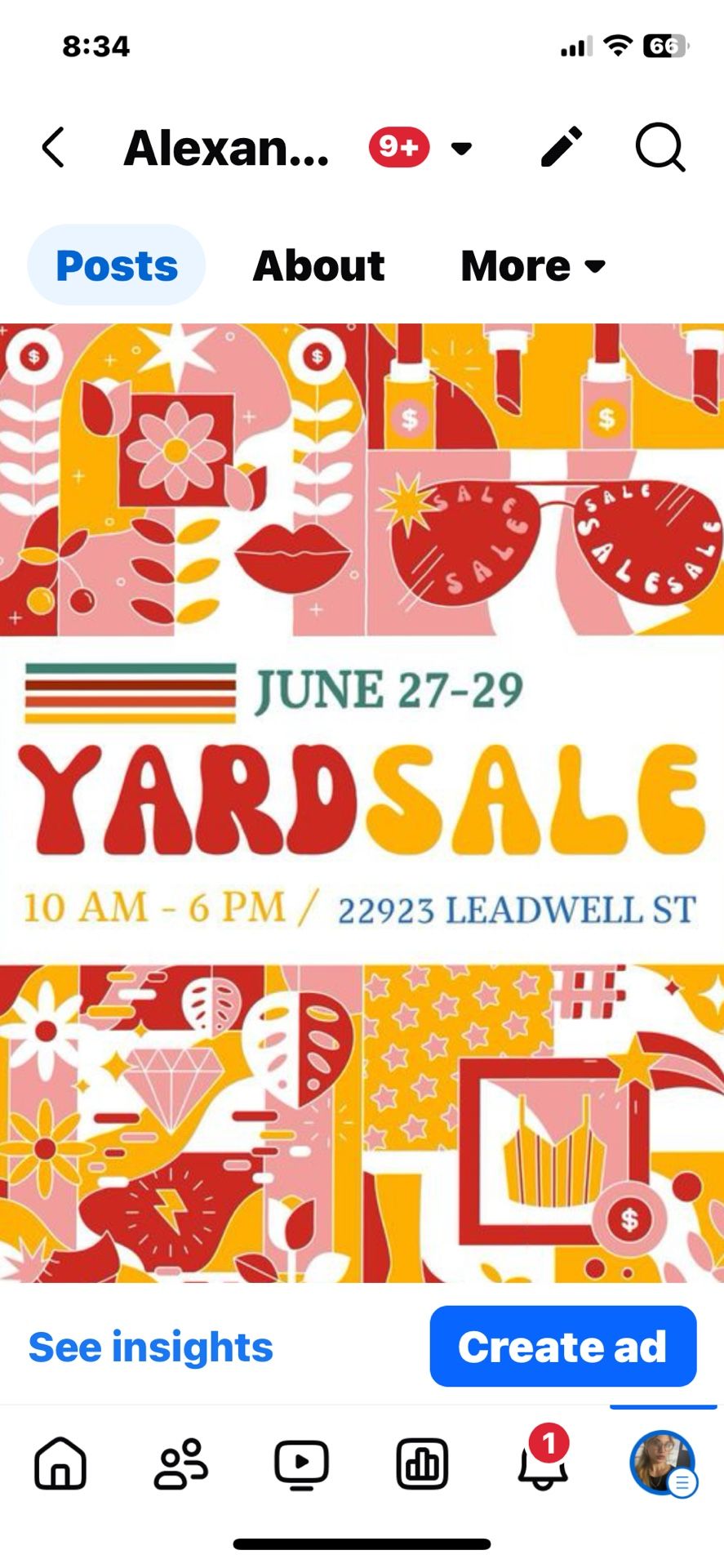 Yard sale