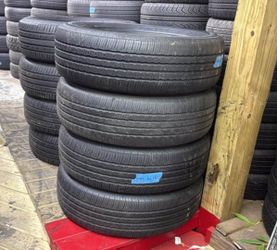 245 60 18 Falken Zeix Set of 4 Used