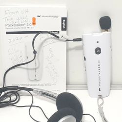 Pocketalker 2.0 Model# PKT-E1 Hearing Enhancement Device. REGULAR$245. EXCELLENT CONDITION. Works Great 