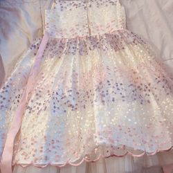 Pink Girls Dress Size 8