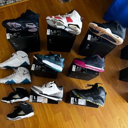 Nike Air Jordan Shoes Kids Semi Used