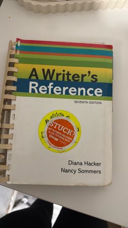 A writers reference 7th edition