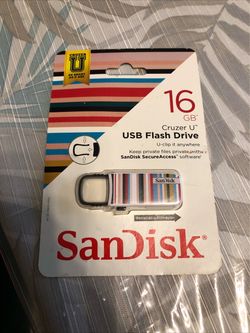 San Disk 16 GB USB Flash Drive - NEW