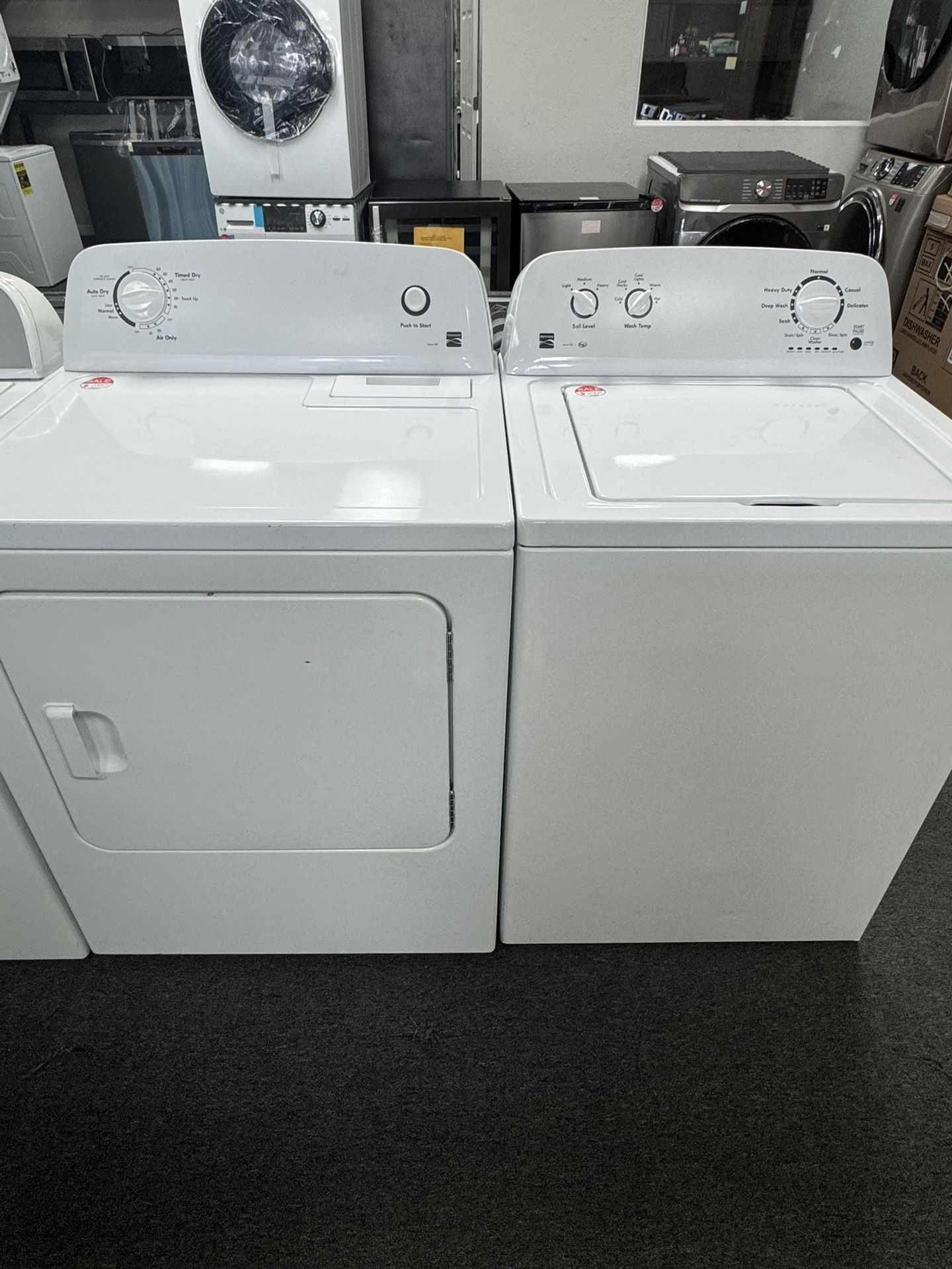 Washer And Dryer